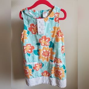 Size 6 Cotton Gymboree Sleeveless Dress